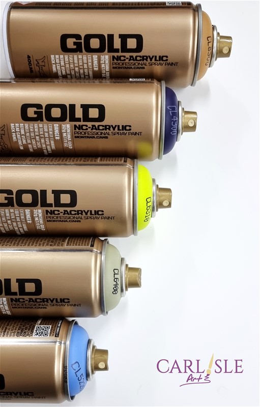 Montana Gold Spray Paint - Classic Colors