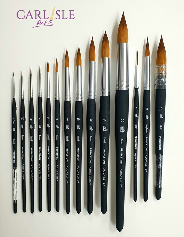 Princeton Aqua Elite 4850 Watercolour Brushes, Art Supplies Online  Australia - Same Day Shipping