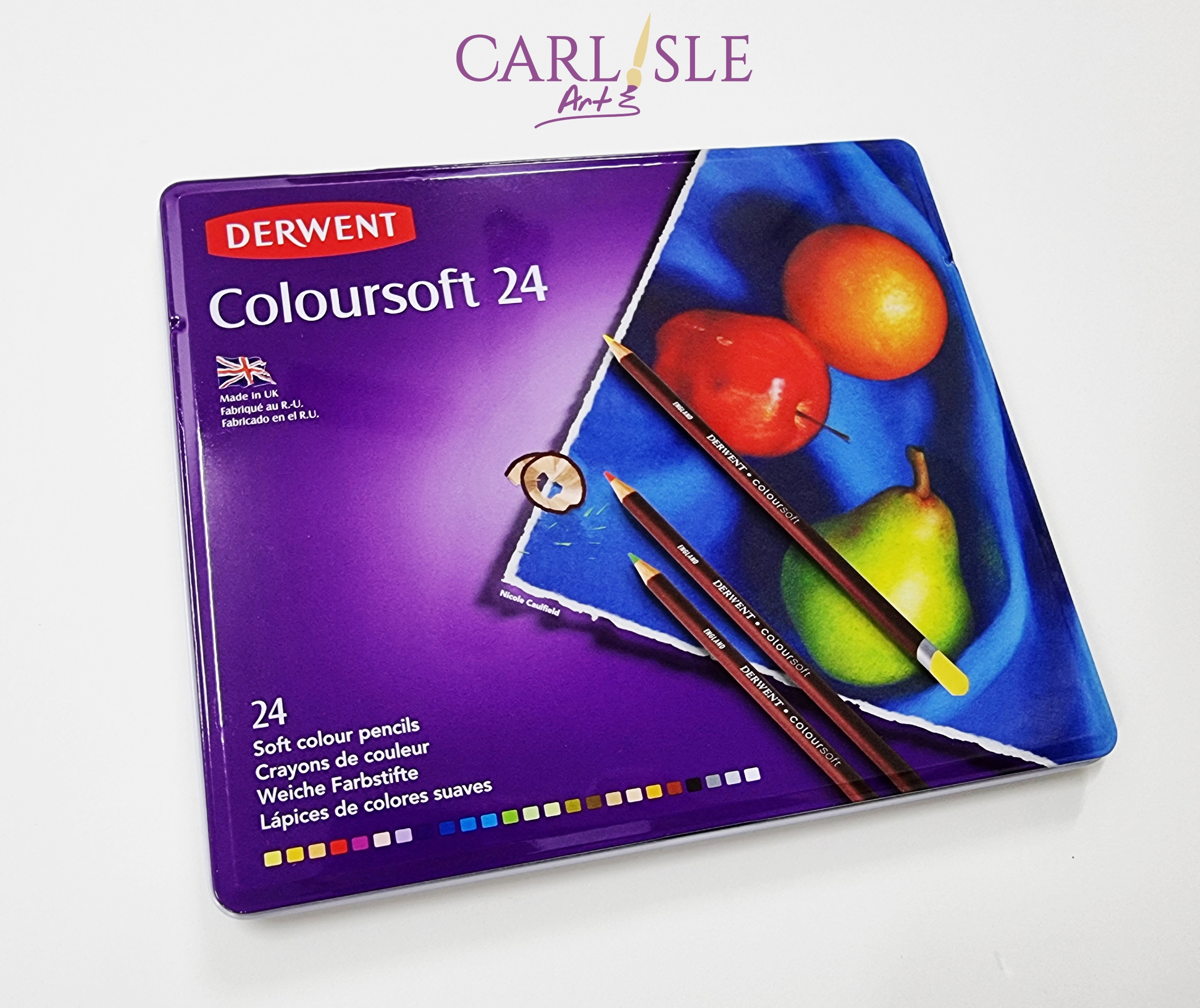 Derwent Coloursoft Pencils Set Of