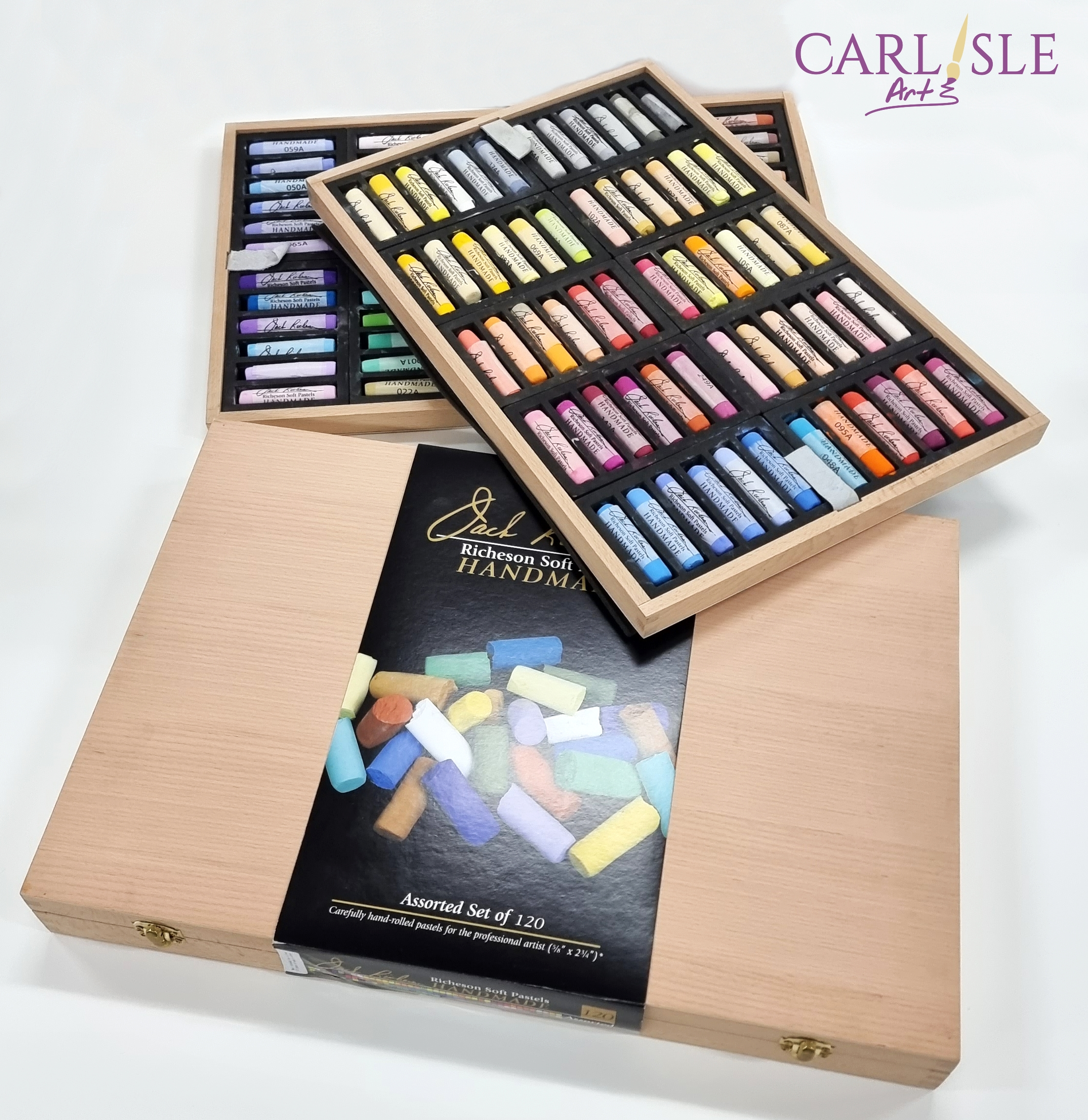 Mungyo Gallery Extra-Fine Soft Pastels Cardboard Box Set of 15 - Assorted Colors